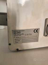 rifilatrice per gomma e tomaie gilardi