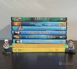 6 DVD Hayao Miyazaki Studio Ghibli 