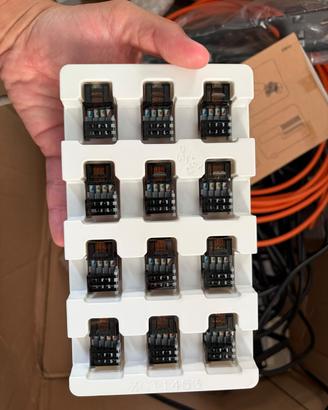 Prese RJ45 leviton cat6A Tool-free