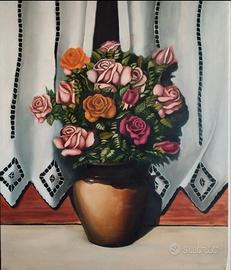 Vaso di rose