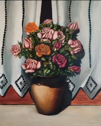 Vaso di rose