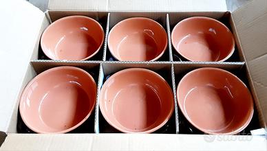 Cocci Terracotta Smalti Varie Misu. Servizio 32pz.