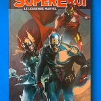 Serie libri fumetto Supereroi le leggende marvel