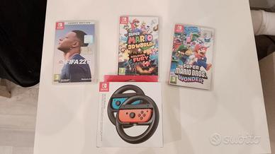Leggere descrizione giochi switch + controller