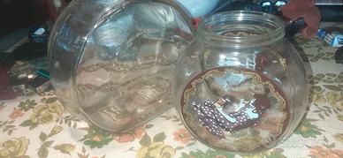 vasi vetro contenitori datati 