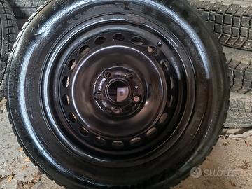 2 Cerchi e gomme 195/6515 PASSAT, Golf 4/5/6, Audi