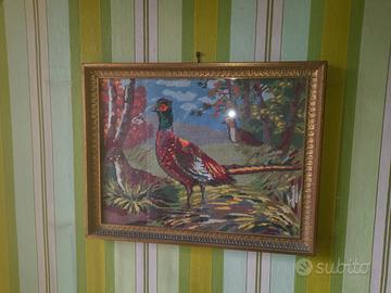 Quadro a uncinetto