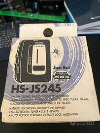 Walkman Aiwa Hs-Js245