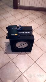 cassa sub wofer +amplificatore Alpine 