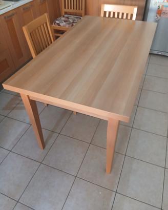 tavolo da pranzo in faggio allungabile 