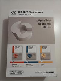 Kit di preparazione Alpha Test Economia TOLC-E