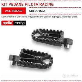Coppia pedane Aprilia Racing Pilota – Dorsoduro 75