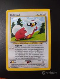 carte Pokemon holo vintage Delibird neo Revelation
