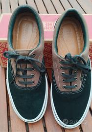 Vans Era LX Suede Canvas Deep Taupe/Dark Ivy.