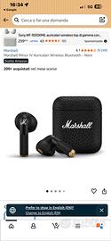 Auricolari Minor VI wireless bluetooth