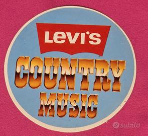 adesivo levi's country music