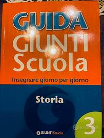 Guida Giunti Storia 3 primaria