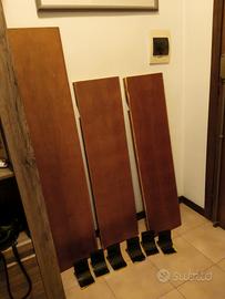 mensole in legno massello