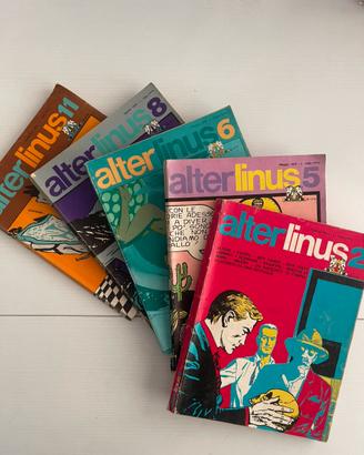 Lotto 5 Alterlinus originali 1974-1975 –