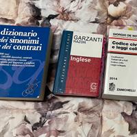 Dizionario inglese, sinonimi/cont. e codice civile