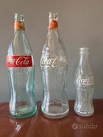 Vecchie bottiglie CocaCola