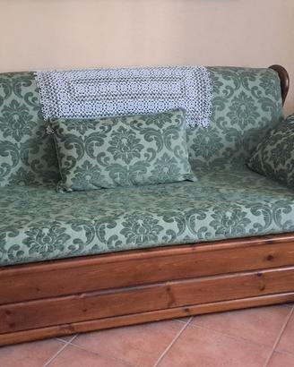 Divano Letto 3 posti con 2 poltrone letto