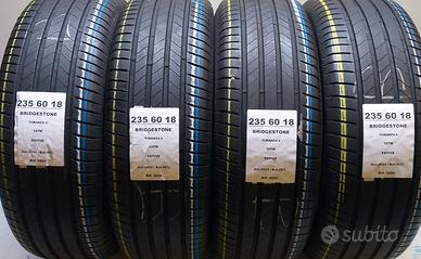 4 GOMME 235 60 18 BRIDGESTONE 2024 RIF3955