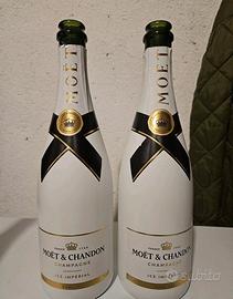 Bottiglie vuote moet ice imperial 2 pezzi