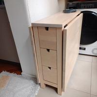 mobili Ikea: tavolo, libreria kallax, scrivania 