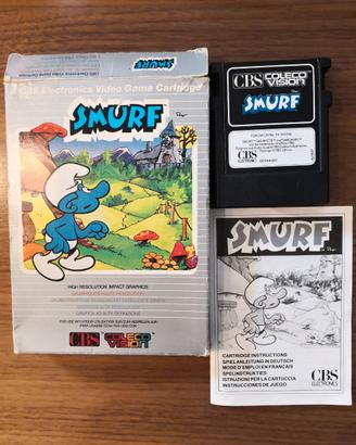 Smurf videogioco CBS Colecovision