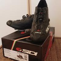 scarpe ciclismo Sidi shot matt back/red