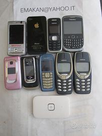 LOTTO CELLULARI NOKIA/ MOTOROL E ALTRI DA RECUPERO