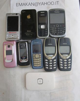 LOTTO CELLULARI NOKIA/ MOTOROL E ALTRI DA RECUPERO