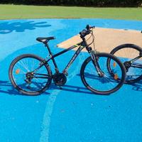 2 biciclette mountain-bike Rockrider taglia 24 