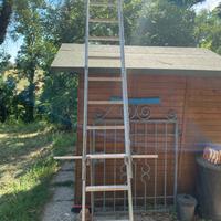 Scala alluminio S15/14 11 gradini 3,55 metri