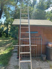 Scala alluminio S15/14 11 gradini 3,55 metri