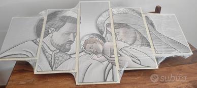 immagine sacre sagra famiglia quadro camera da let