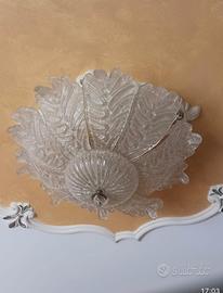 Lampadario in vetro veneziano