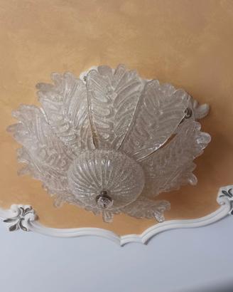 Lampadario in vetro veneziano