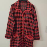 Cappotto donna vintage lana taglia 50