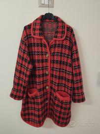 Cappotto donna vintage lana taglia 50