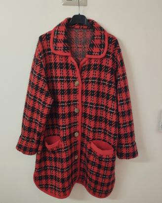 Cappotto donna vintage lana taglia 50