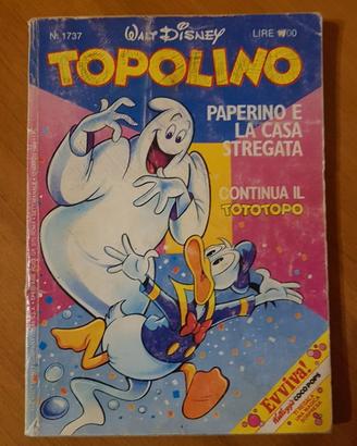 Topolino libretto Disney n.1737 del 12 Marzo 1989