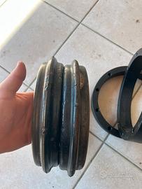 Doppi cerchi e distanziali ape