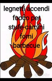 legnetti accendi fuoco 