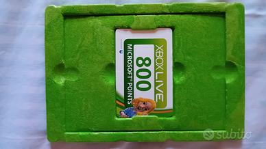 lotto 15 + giochi xbox + carta xbox live