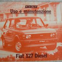 Manuale di uso e manutenzione  per Fiat 127 diesel