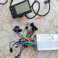 centralina 36/48volt e display