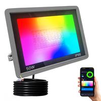 Faretto 50w rgb wifi app