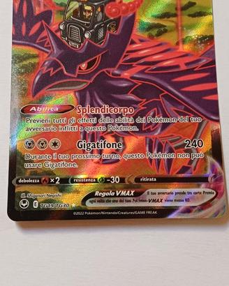 Carta Pokemon Corviknight WMax 